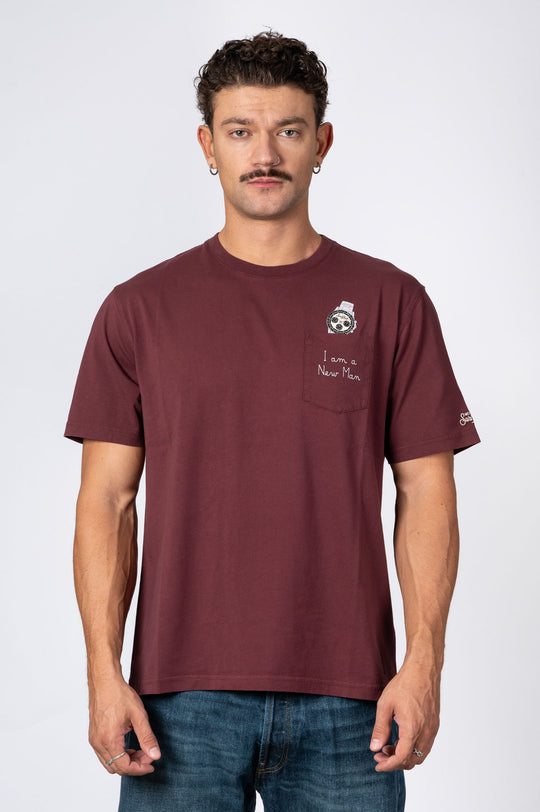 Saint Barth Bordeaux Uomo