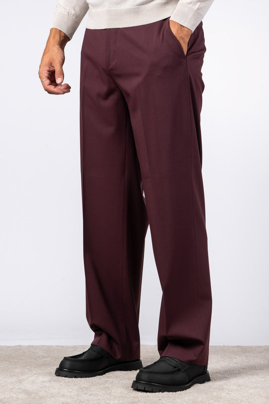 Outfit Bordeaux Uomo