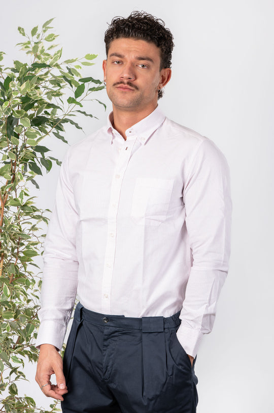 Bastoncino Bianco/rosa Uomo