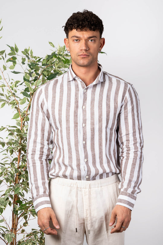 Bastoncino Bianco/marrone Uomo