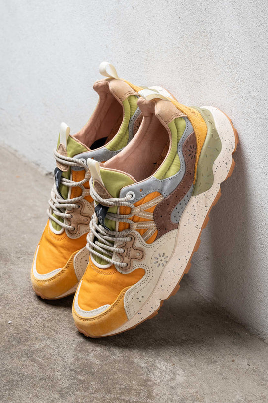 Flower Mountain Verde/arancio Uomo