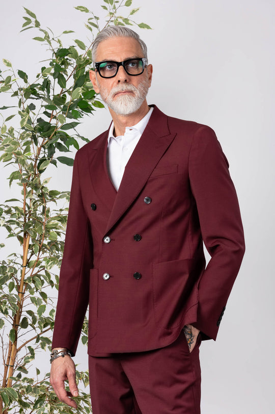 Gian Bertone Bordeaux Uomo