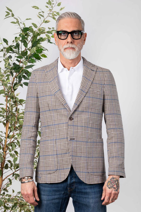 Gian Bertone Bianco/blu Uomo