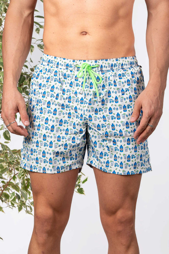 Saint Barth Bianco/blu Uomo